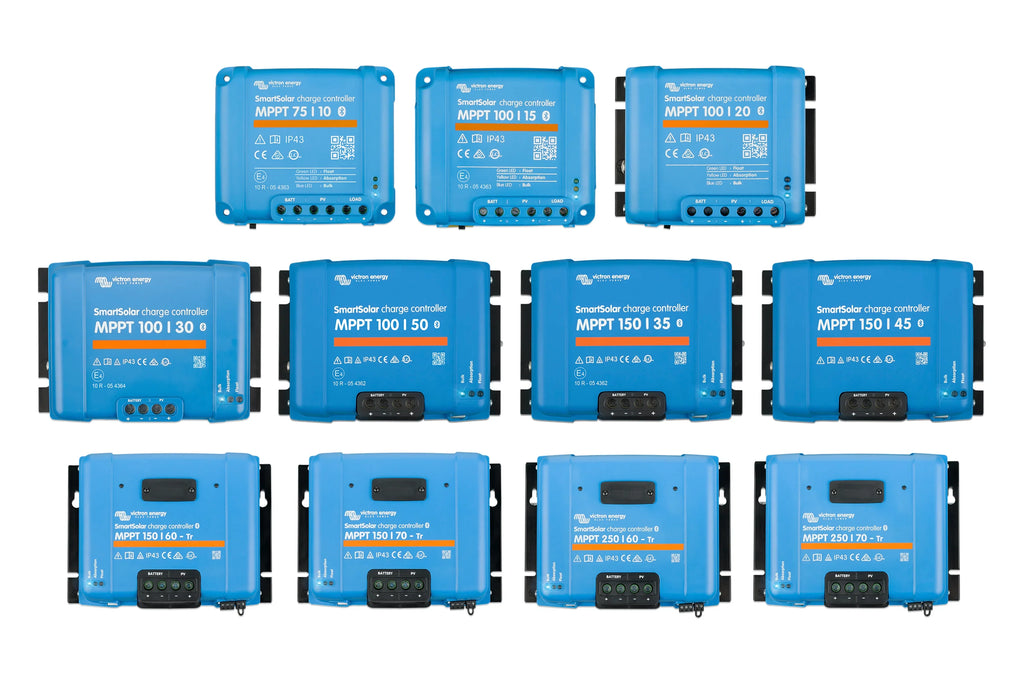 Victron SmartSolar MPPT Solar Charge Controller | Screw Terminals (75V to 250V, 10A to 70A)