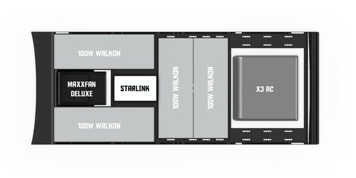 100 Watt Walkable Marine Solar Panel - Maxeon Sunpower Cells