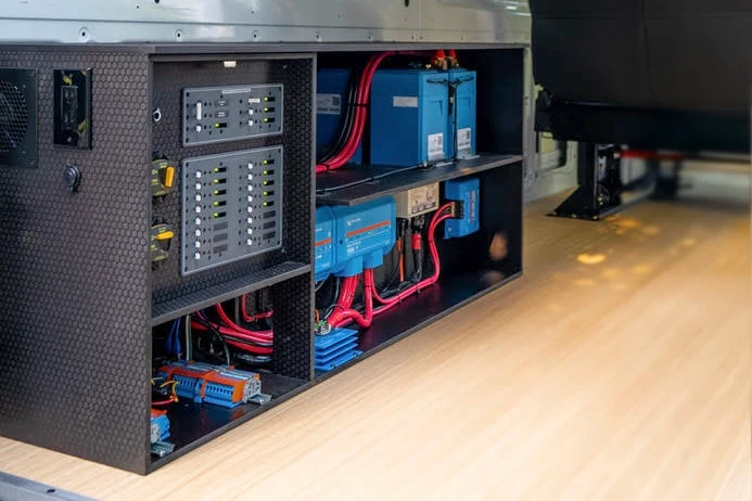 Pre-Wired Victron 12V Power System for Mercedes Sprinter