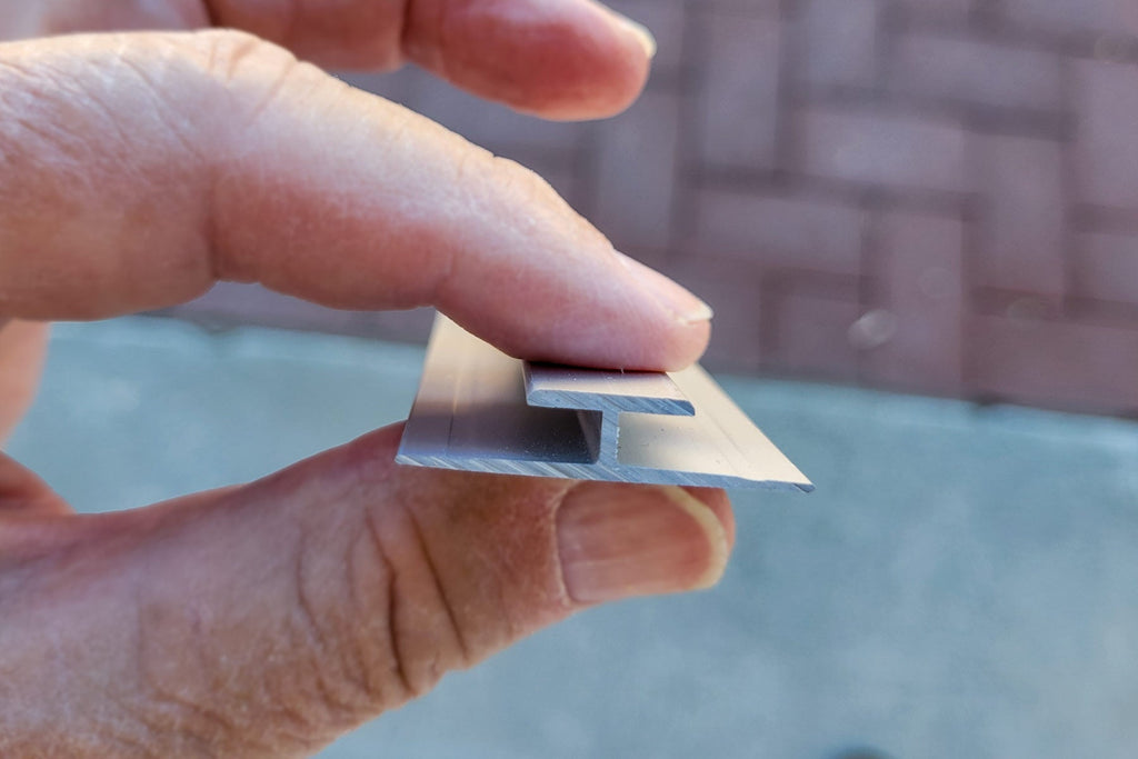 Walkable Solar H Channel Mounting Rails - Legacy Stock (Pair)