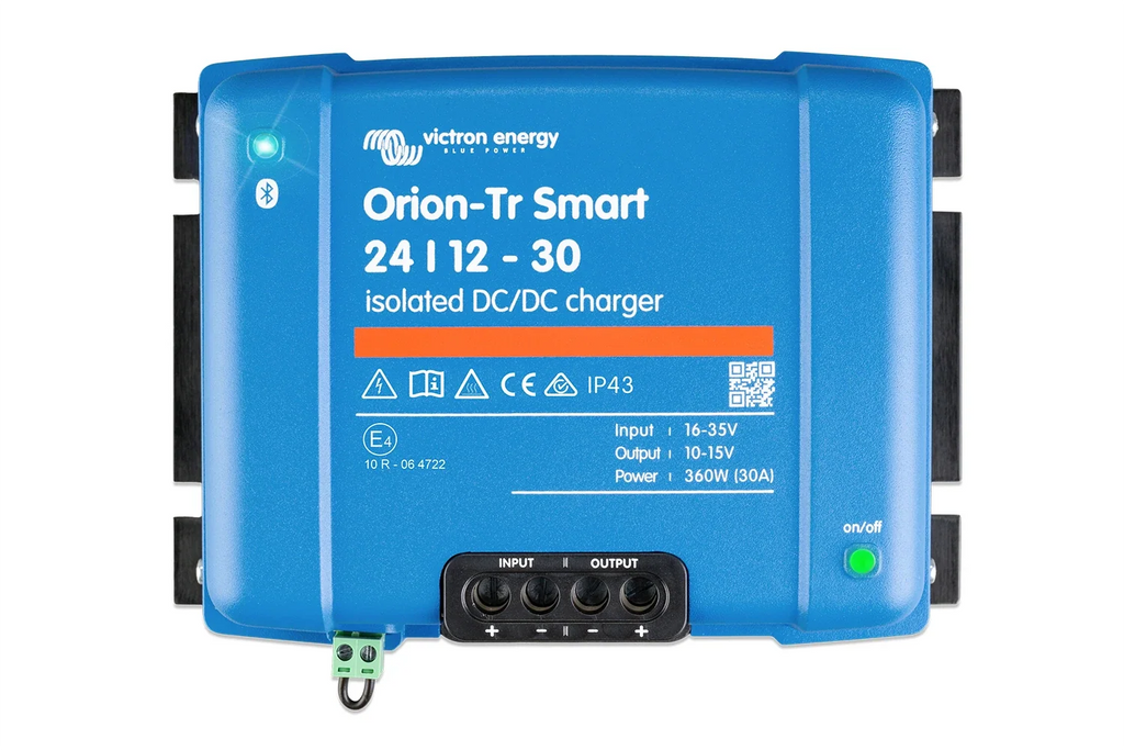 Orion-Tr Smart DC-DC Charger | Isolated, Bluetooth (8A to 30A)