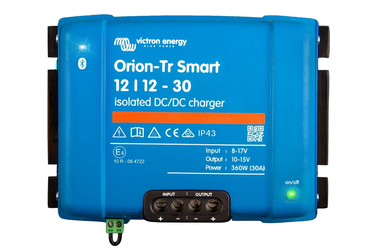 Orion-Tr Smart DC-DC Charger | Isolated, Bluetooth (8A to 30A)