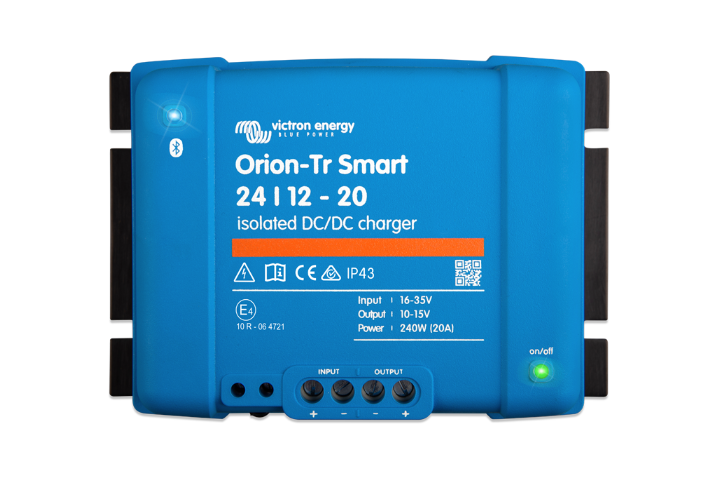 Orion-Tr Smart DC-DC Charger | Isolated, Bluetooth (8A to 30A)