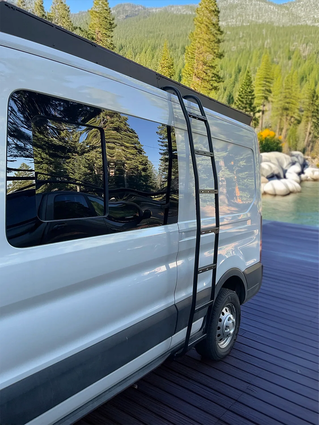Ford Transit Side Ladder (Mid Roof)