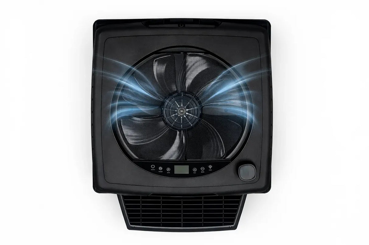 ProBreeze 14"×14" Brushless RV Roof Fan with Remote