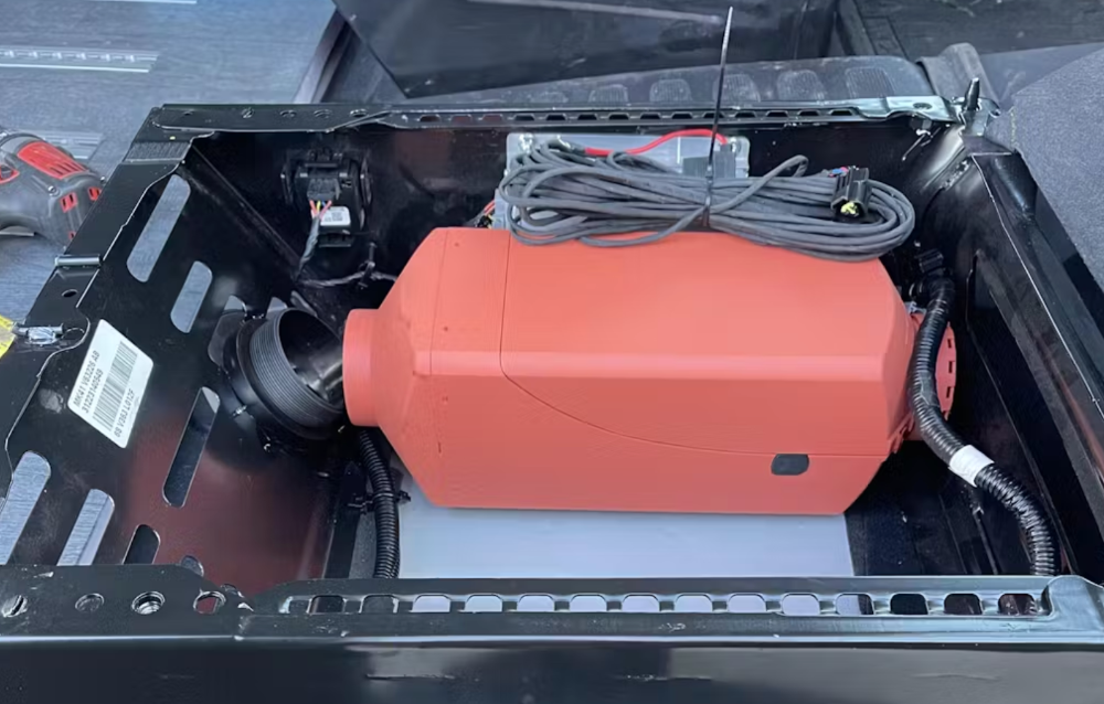 Velit Gasoline/Diesel Air Heater - 14,000 BTU Heating System for RVs, Vans, and Off-Grid