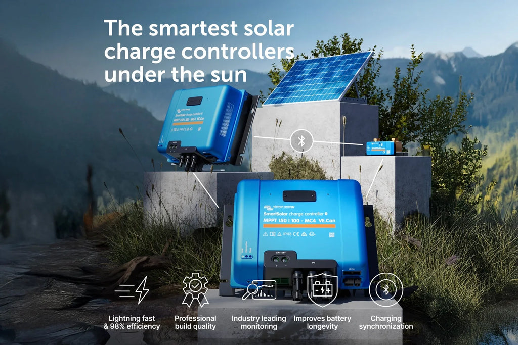 Victron SmartSolar MPPT Solar Charge Controller | Network Ready (CAN)