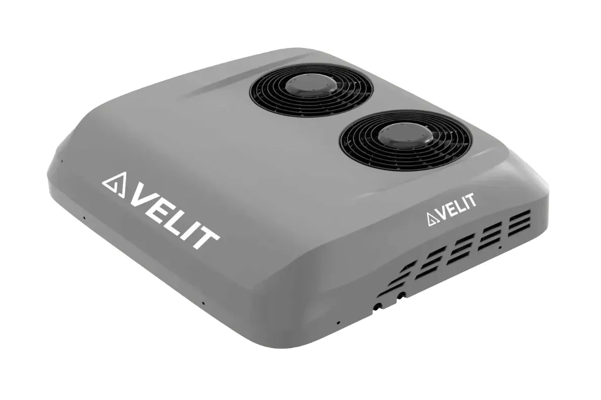 Velit V3 DC Rooftop Air Conditioner with Built-In Exhaust Fan - 12V/48V