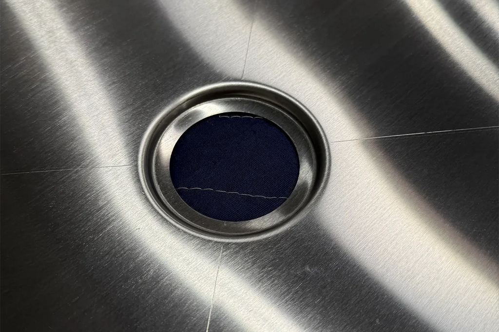 Tetravan Stainless Steel In-Floor Shower Pan