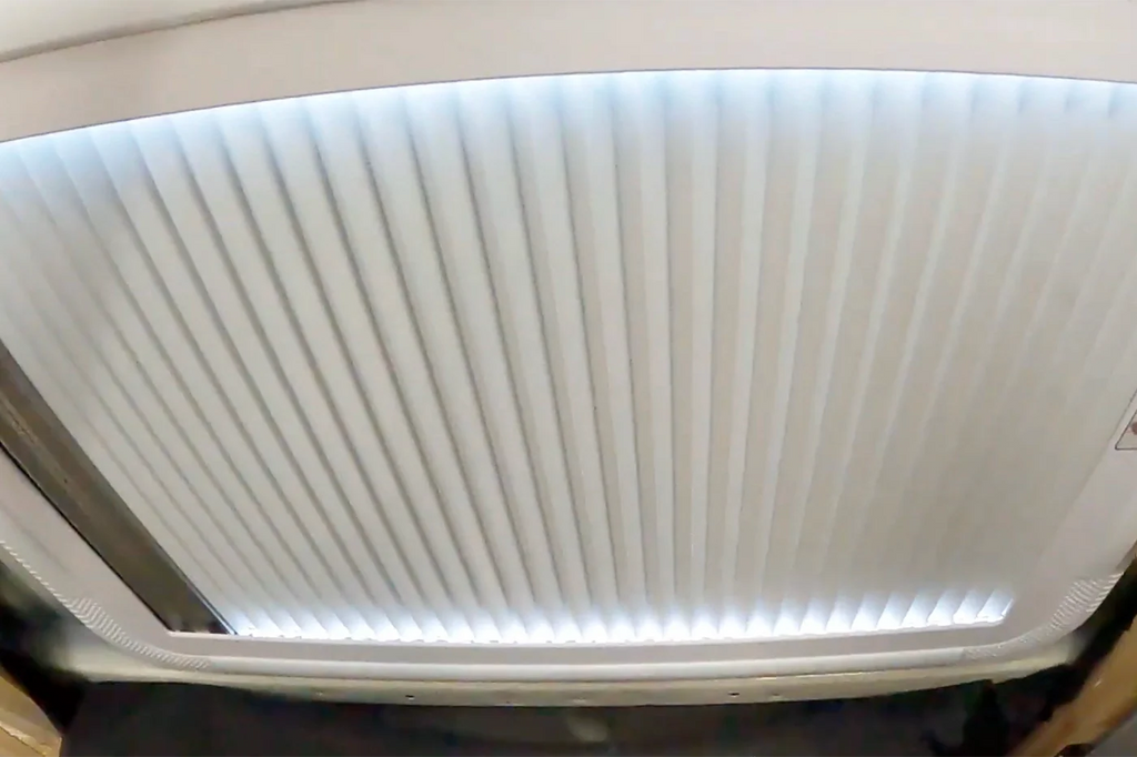 NomadicArk 700 x 500 Van and RV Skylight Roof Hatch with Blind and Bug Screen