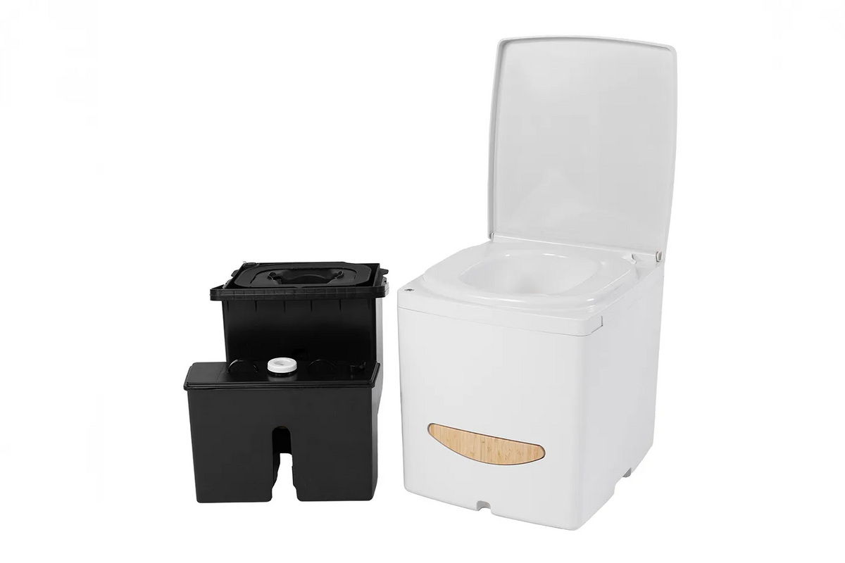 CompoCloset S1 Dry Flush Sealing Toilet with Urine Diverter