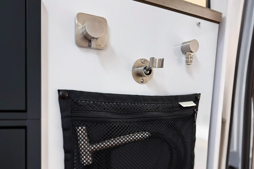 Stainless Steel RV and Marine Shower Port System
