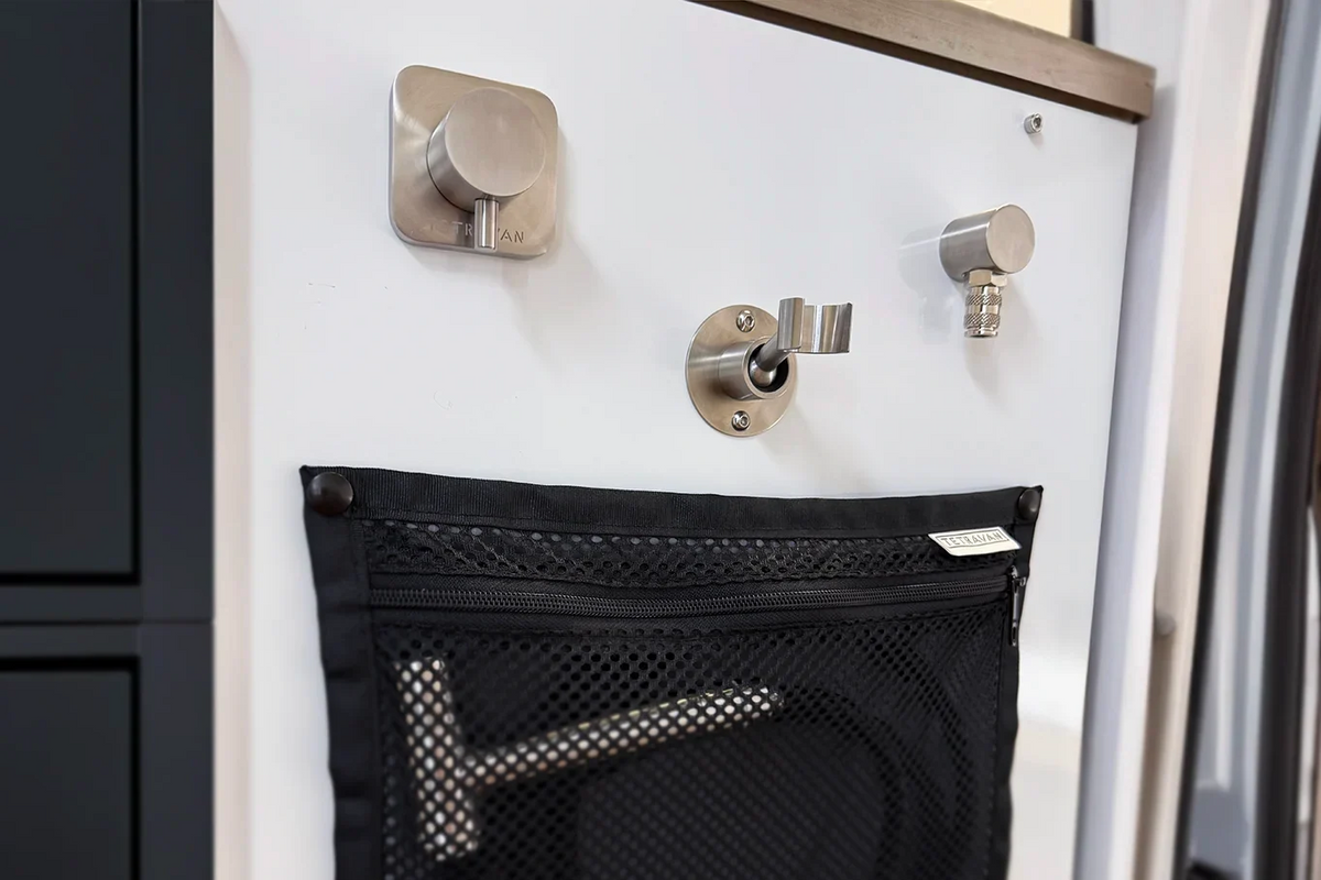 Stainless Steel RV and Marine Shower Port System