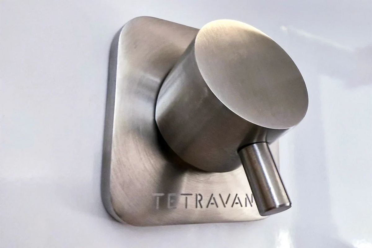 Stainless Steel RV and Marine Shower Port System