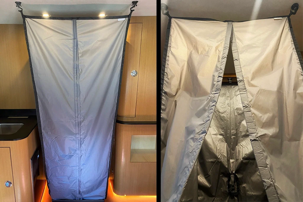 Tetravan Universal Shower Curtain