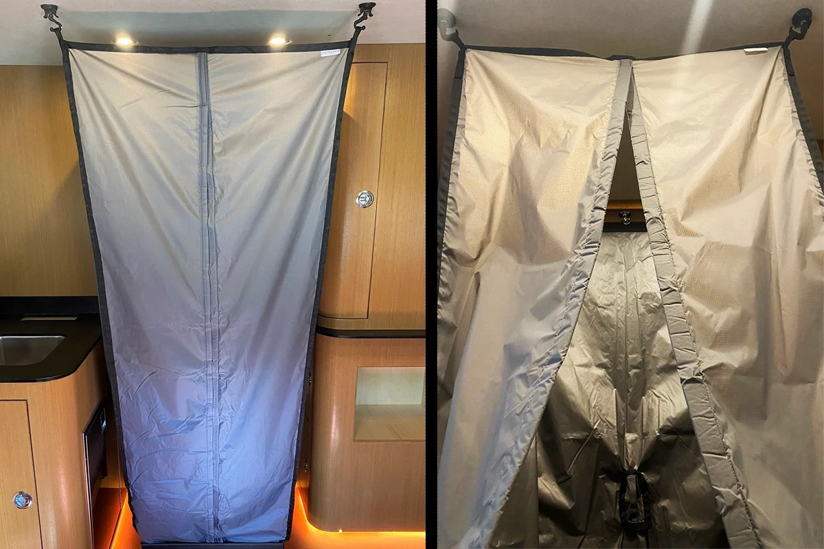 Tetravan Universal Shower Curtain