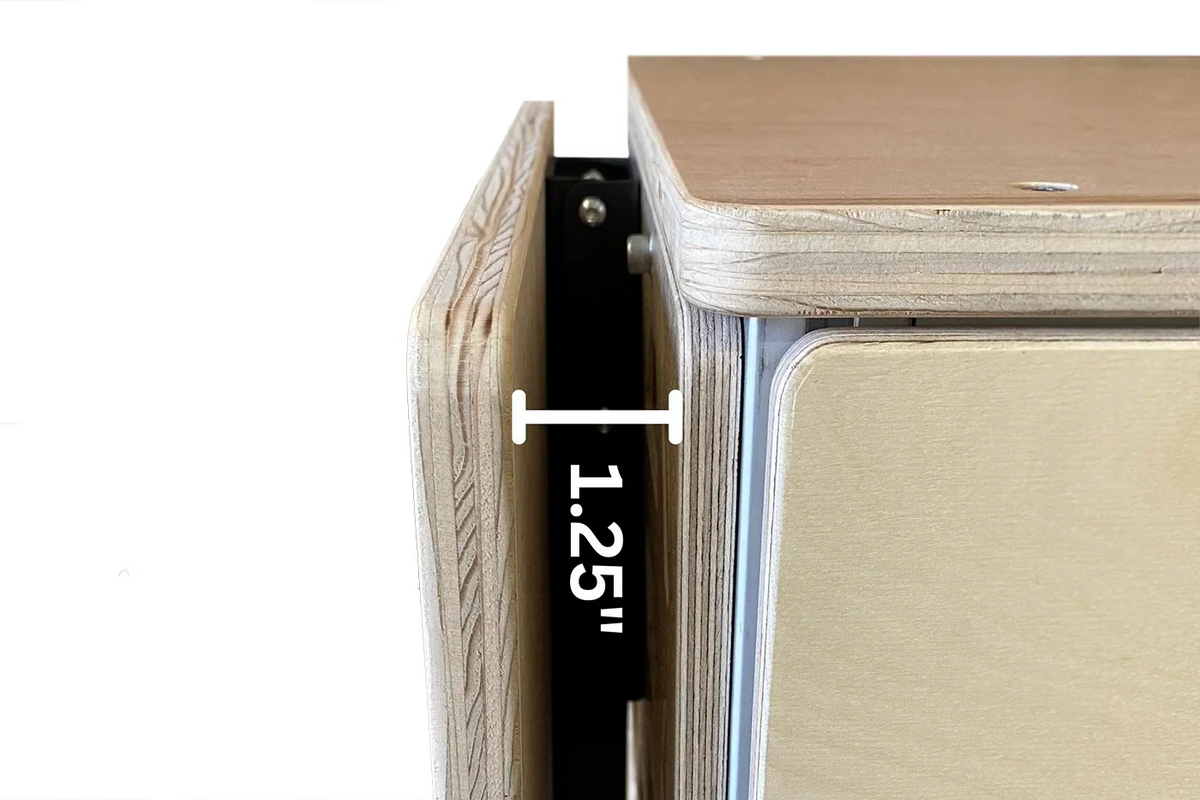 Heavy Duty Folding Bracket for Van Countertop Extensions