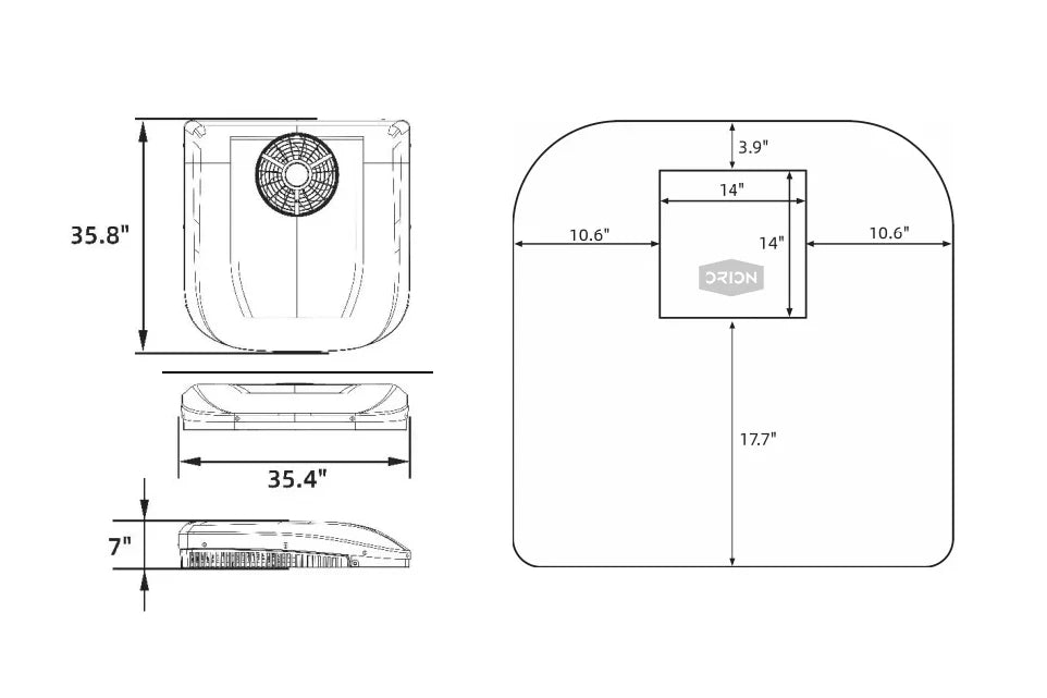 Velit 3000R 24V Rooftop Air Conditioner